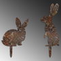 Aberto Design Rabbits -A 01 Multicolor